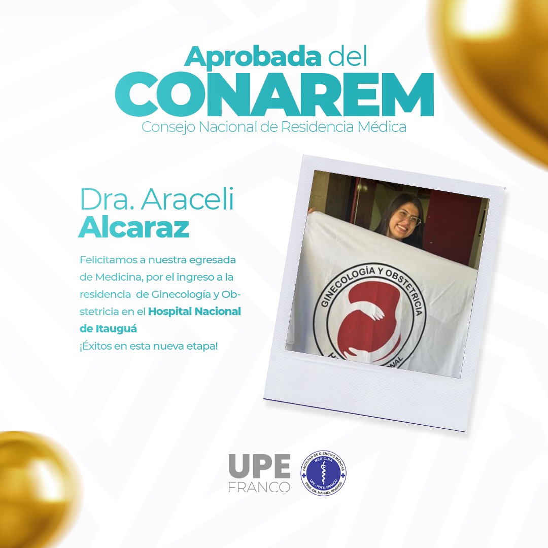 Orgullo UPE: Aprobados CONAREM - Medicina